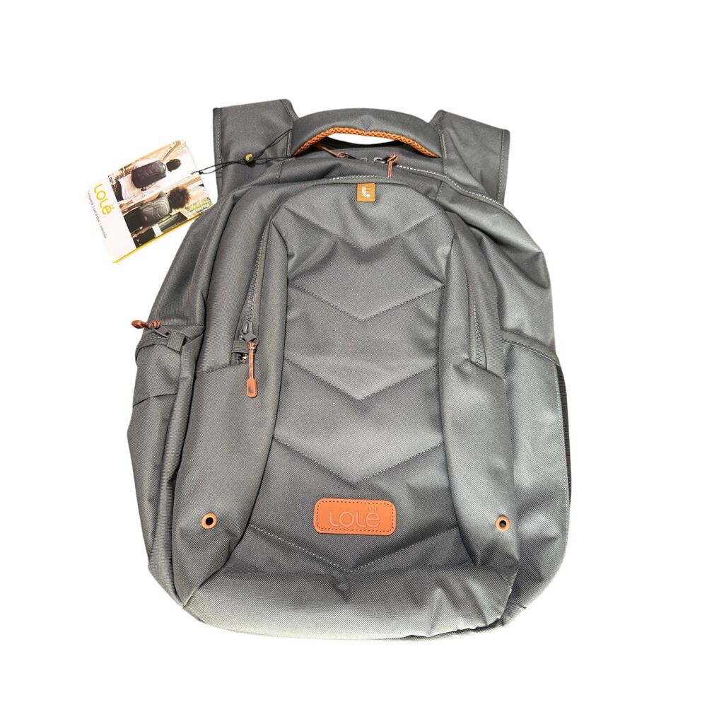 Lole - Quilted Nylon Backpack Tote Convertible Multipurpose Pro Bag Black